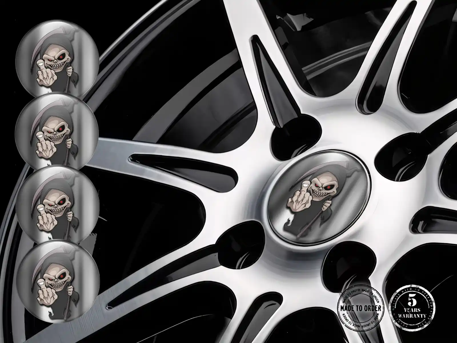 Custom domed decals Exclusive Style High-End Labels